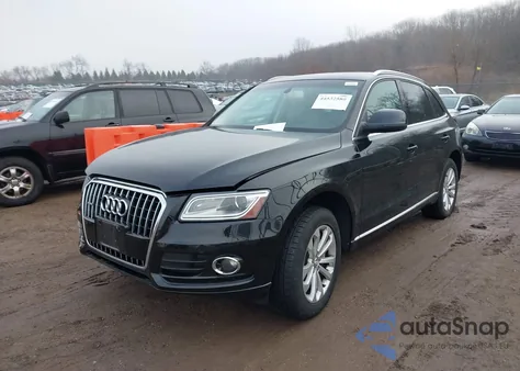 2014 Audi Q5 2.0T Premium from USA, damaged, VIN WA1LFAFP6EA026992